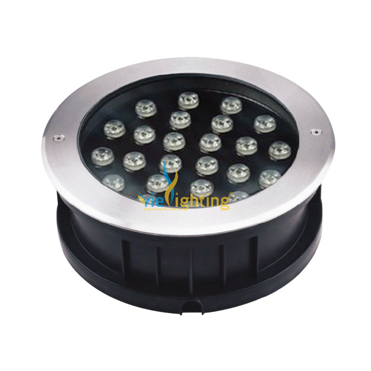 ĐÈN LED ÂM ĐẤT THÂN INOX VIUG01-24W