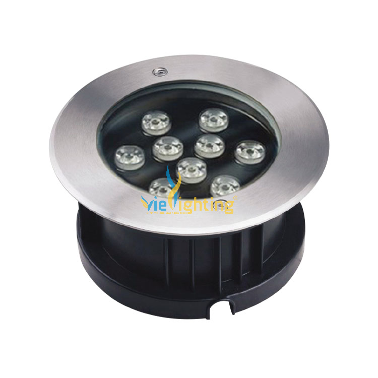 ĐÈN LED ÂM ĐẤT THÂN INOX VIUG01-9W