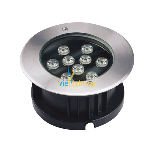 ĐÈN LED ÂM ĐẤT THÂN INOX VIUG01-9W