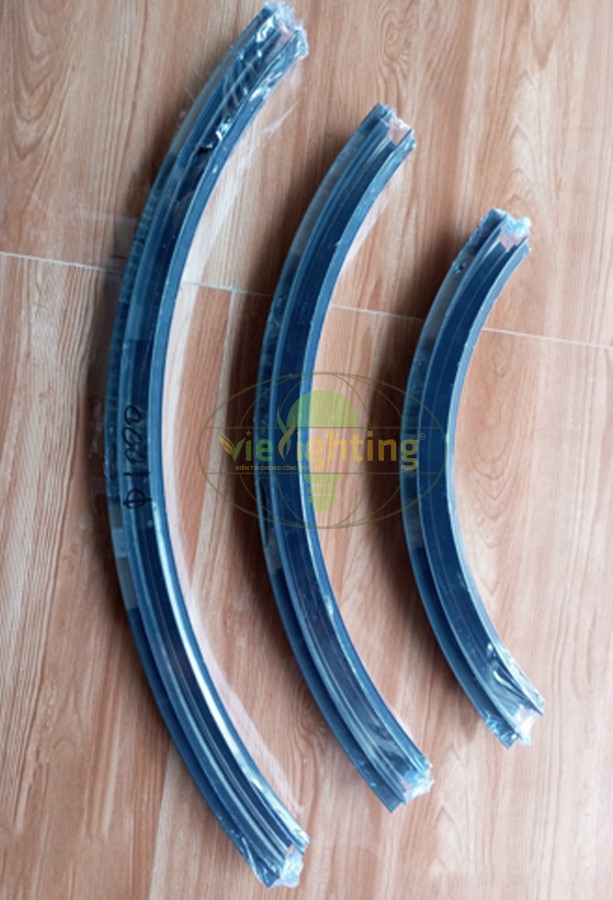 Góc cong ray âm trần lắp góc cong hoặc hình tròn