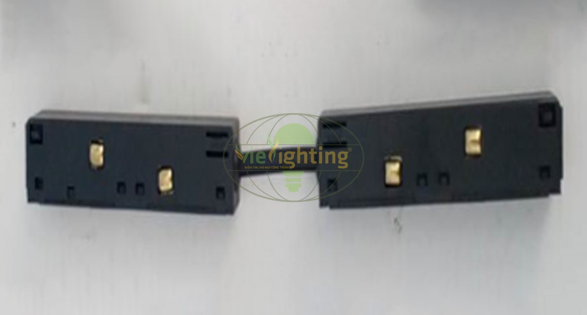 Nối đôi kiểu ngắn 25cm, 2 chân tiếp xúc, đầu có nút bấm khóa