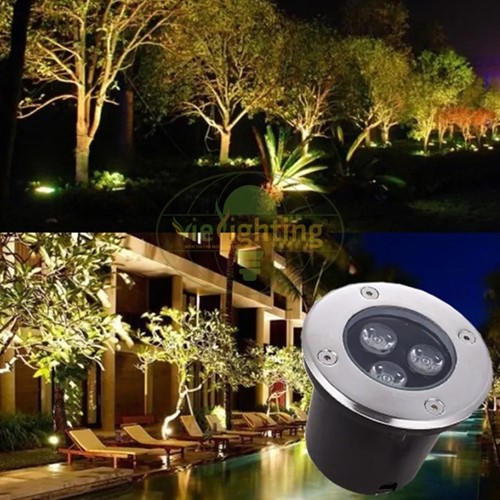 ĐÈN LED ÂM ĐẤT THÂN NHÔM VIUG02